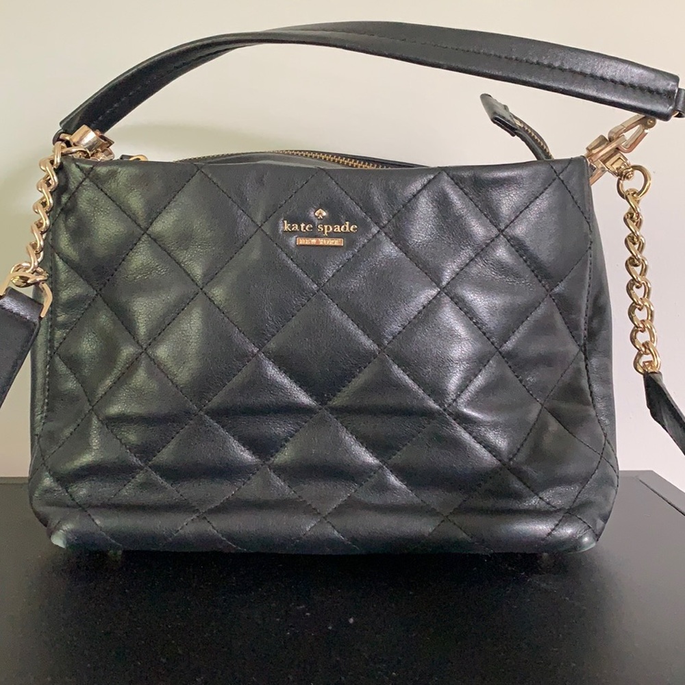 Quilted Kate Spade Bucket Bag